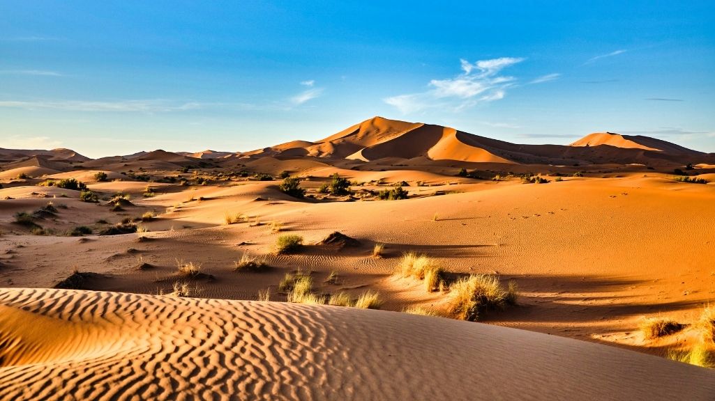 Desierto del Sahara en Marruecos